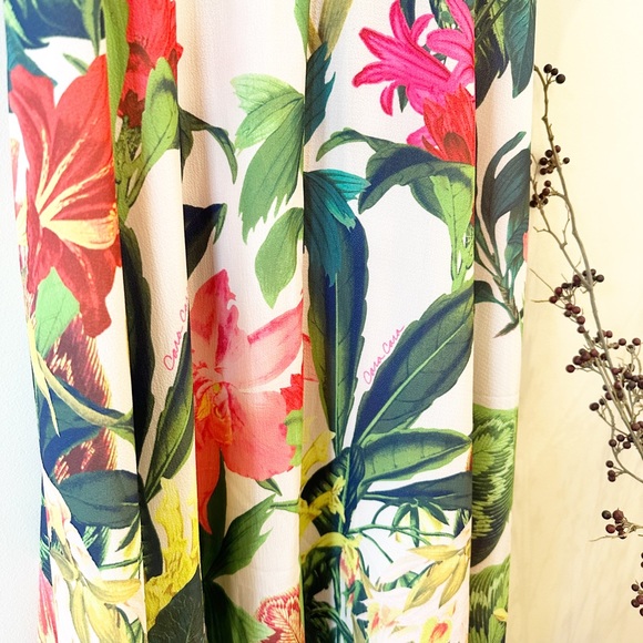 Cara Cara Drawstring Floral Dress (Size XS/S) - Picture 9 of 9